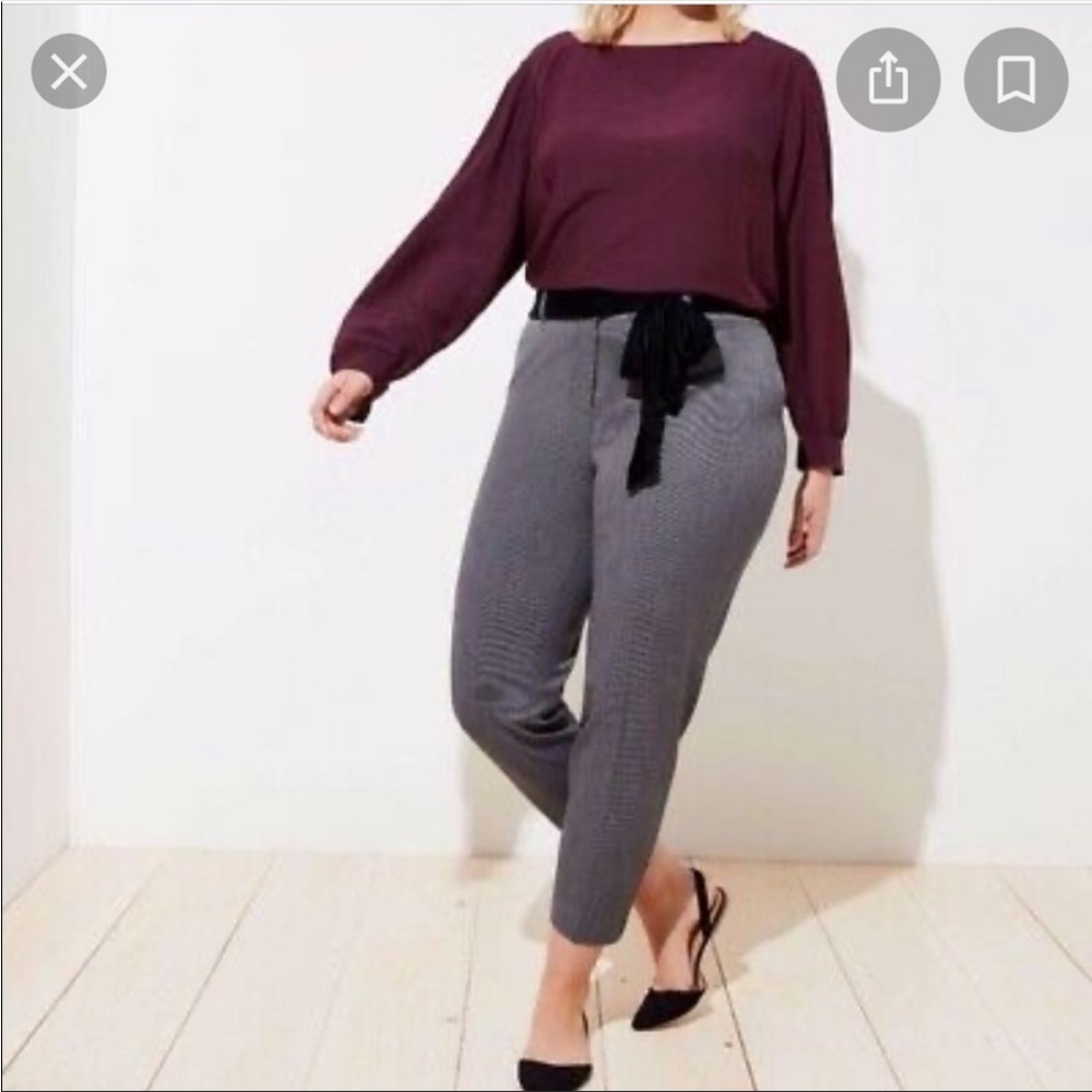 NWT Loft Marissa Slim Dress Pants